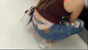 Solarium Blonde Ass Thong 